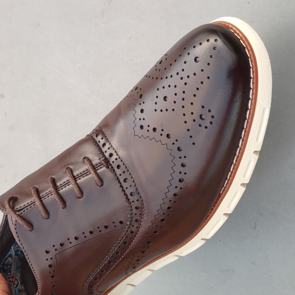 BRUNO MARC MEN'S DRESS SNEAKERS CASUAL OXFORD FORMAL SHOES - Picture 16 of 17